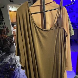 Torrid one shoulder t shirt